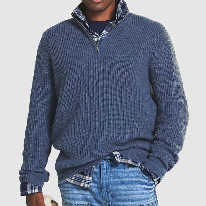 Ronald | Half-Zip Zipper Sweater