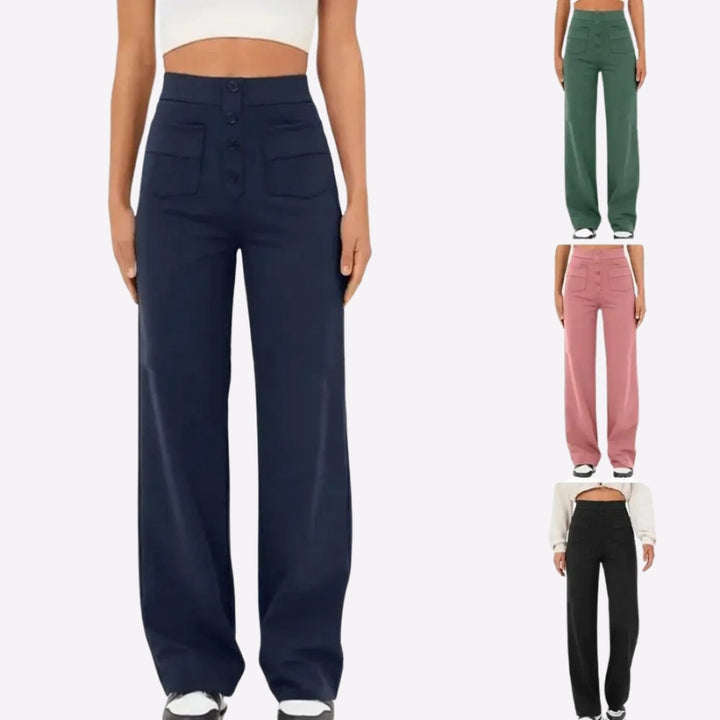 ANDY | High-waisted casual pants