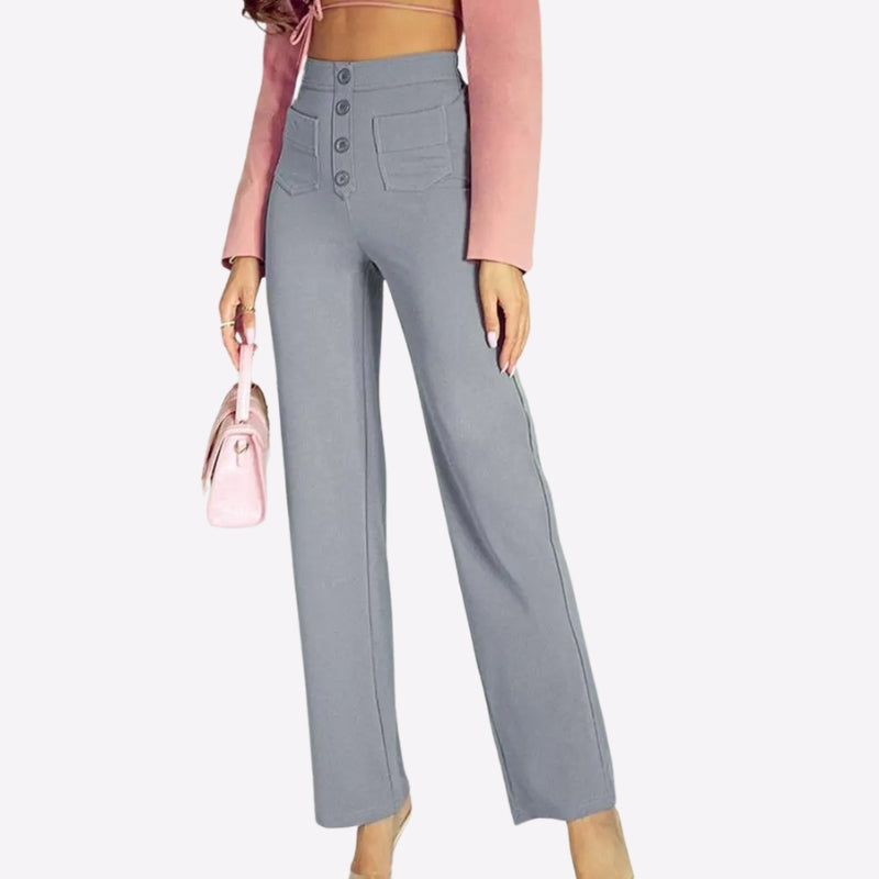 ANDY | High-waisted casual pants