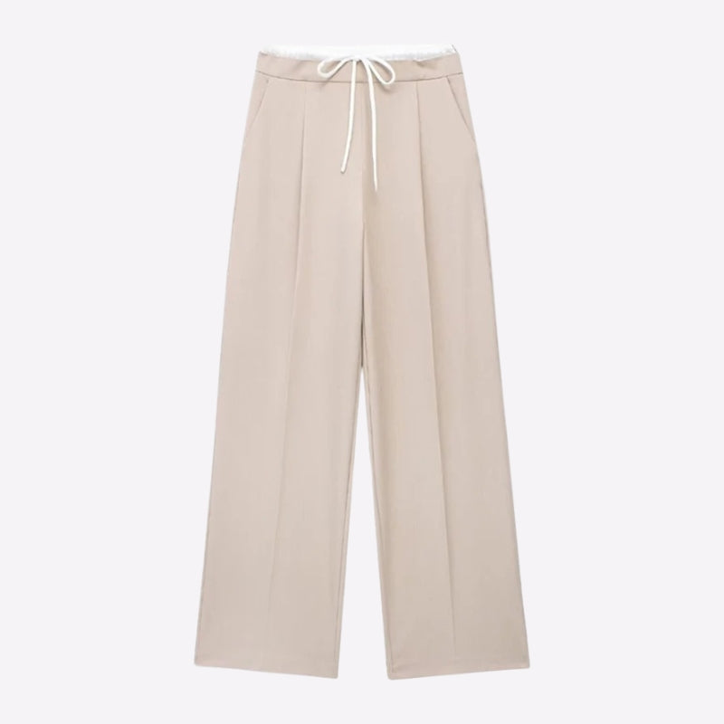 Ariana | Comfy Straight Waistband Pants