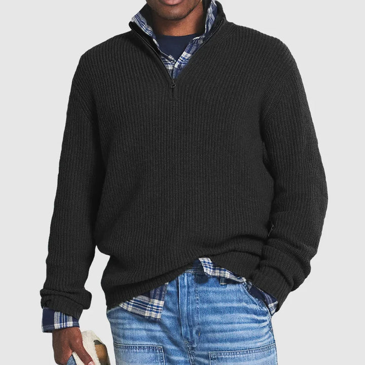 Ronald | Half-Zip Zipper Sweater